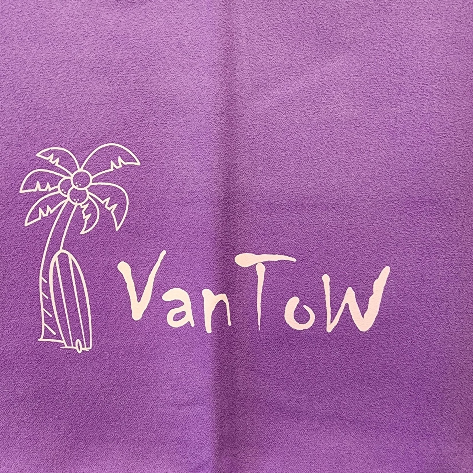 VanTow Microfiber Towel (31inx15in) - Purple