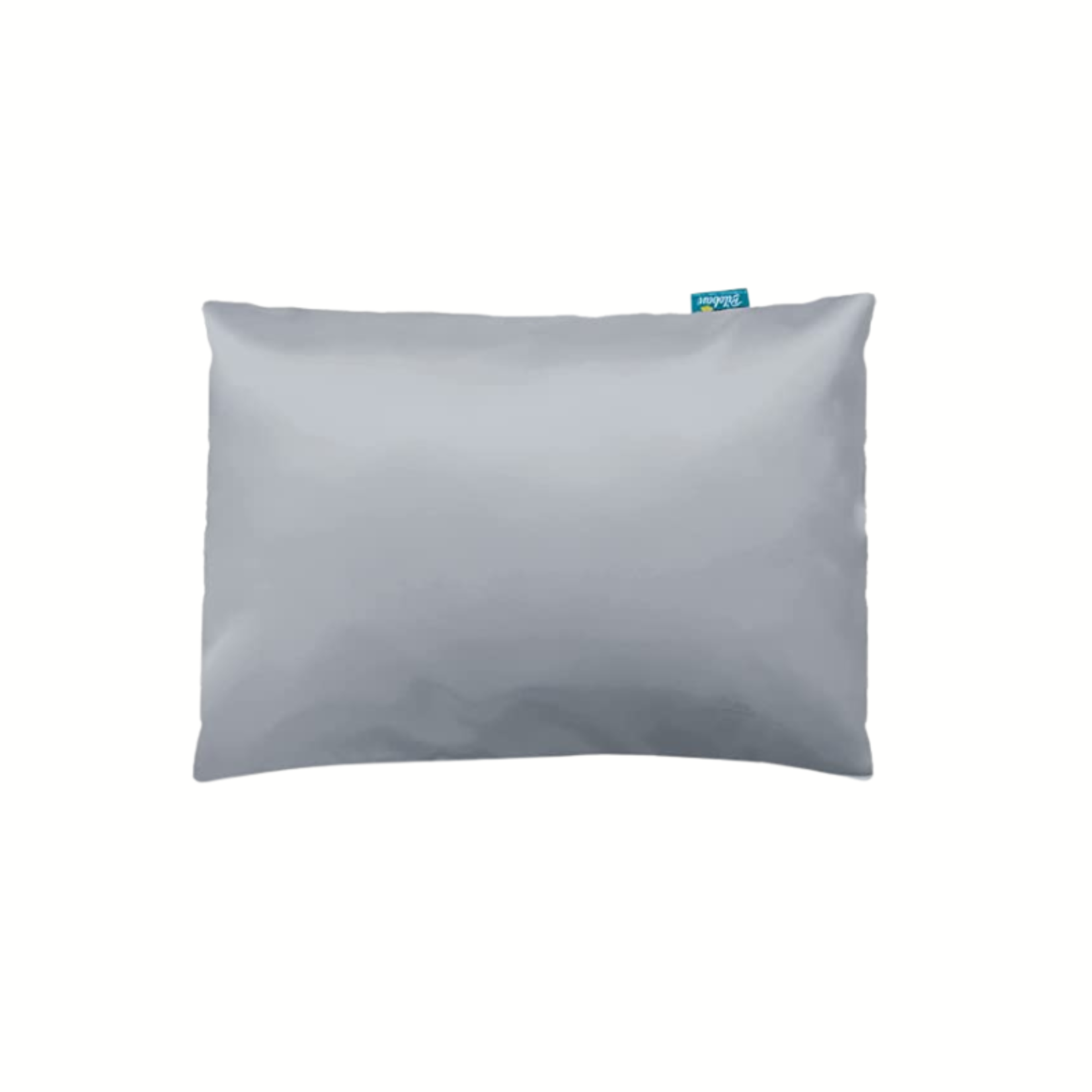 Biloban Toddler Satin Pillow Covers (13x18)- Set Of 2/ Soft Gray