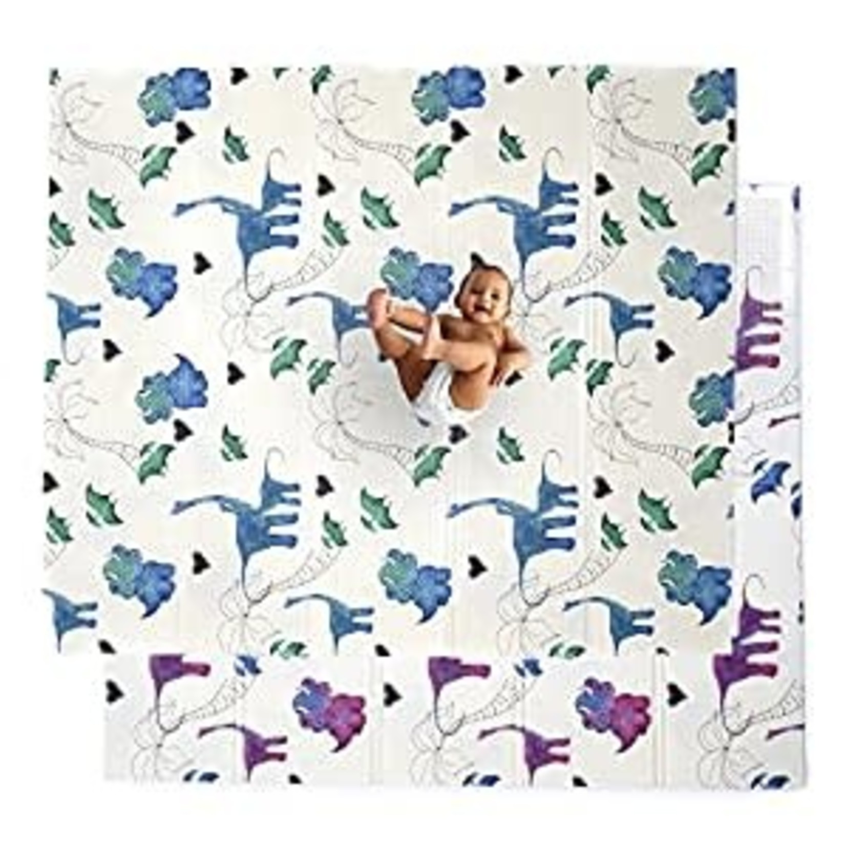 JumpOff Jo Padded Activity Mat -Tiny Dinos