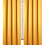 Yellow Blackout Curtains/52 x 108 Inch/Set of 2