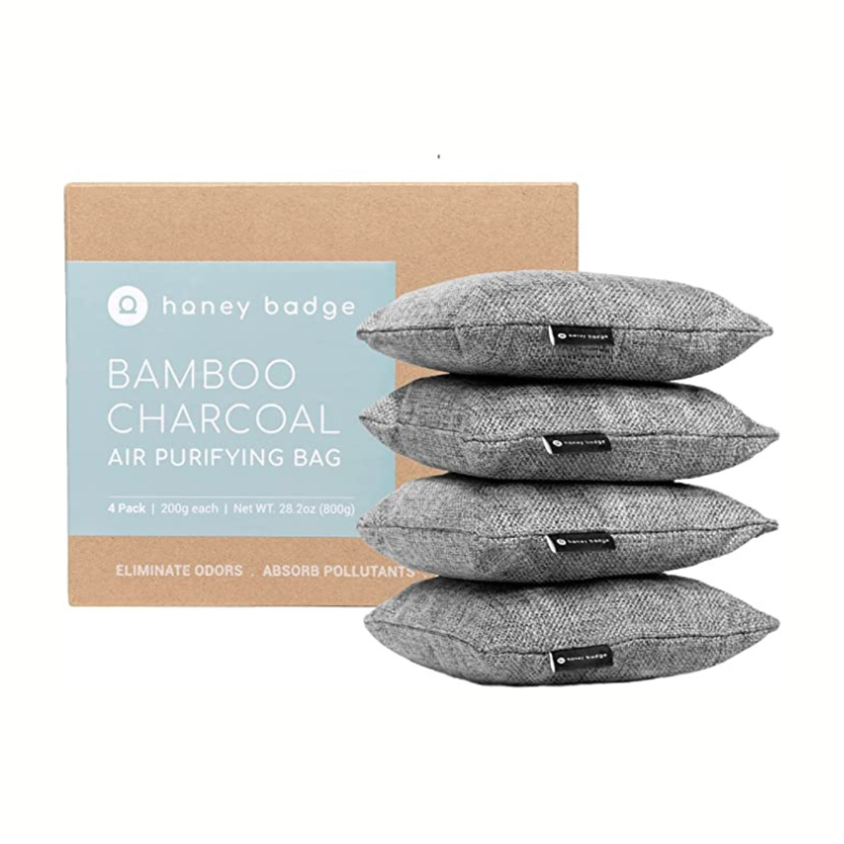 Charcoal Deodorizer Bags 4 Pack