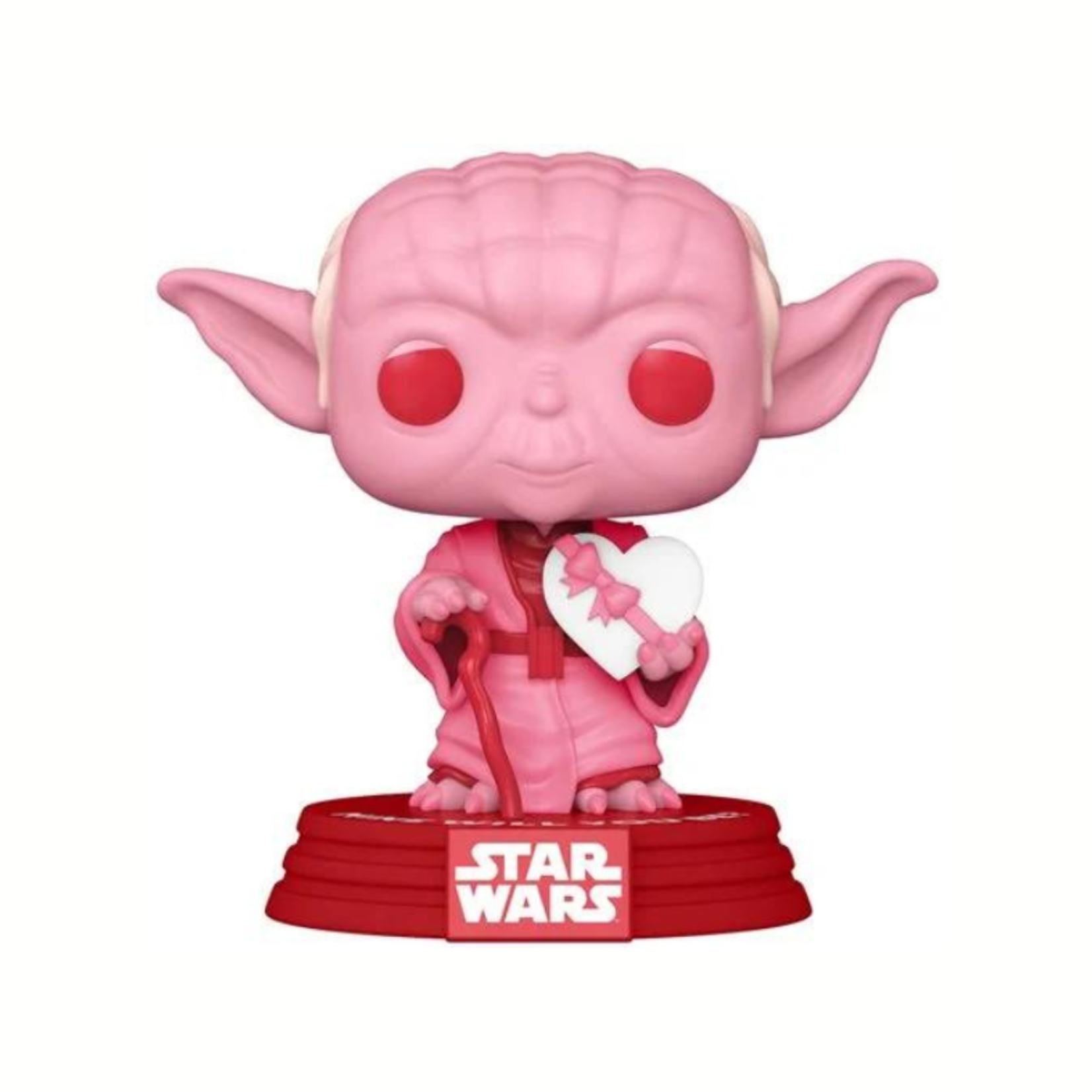 Funko Funko Pop! Star Wars: Valentines - Yoda with Heart Bobblehead #421