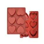 LW&GG Heart Silicone Mold - 2 Pc