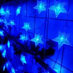 Hugsvik 50 LED Blue Star Lights - 25'