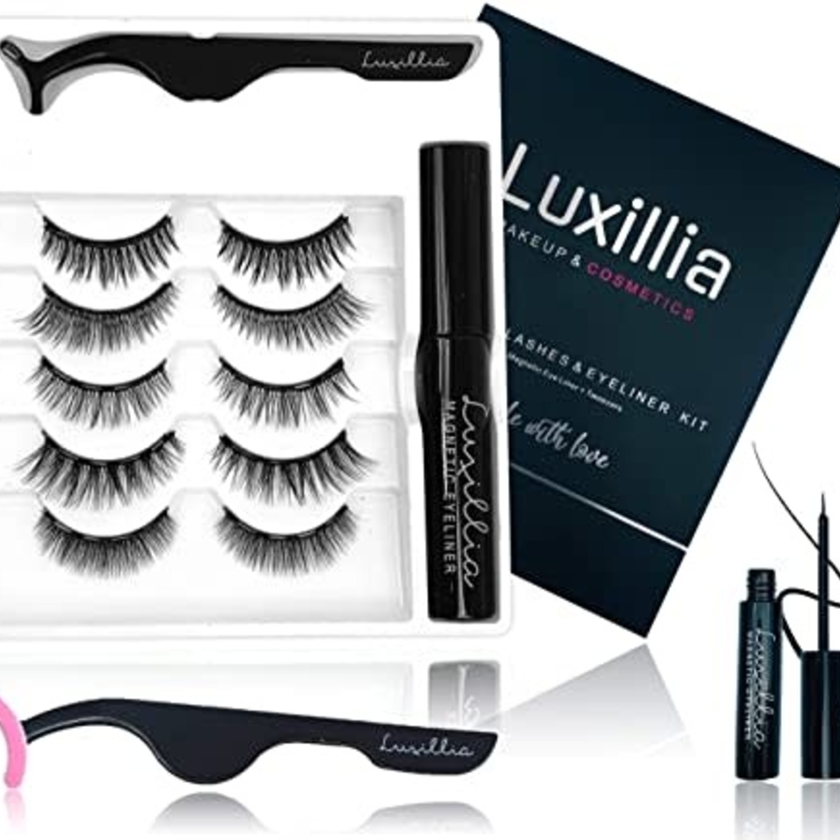 Luxilla Magnetic Eyelashes Kit- 7 Pieces