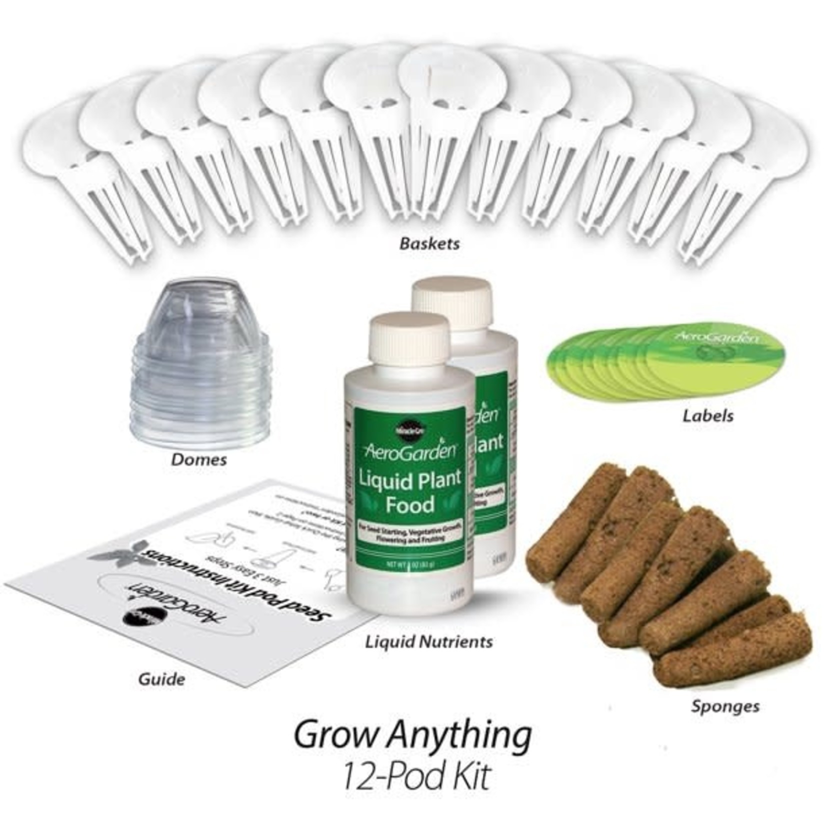 Aero Garden Seed Pod Kit- Grow Anything-12 Pods