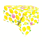 Hspaidyp Lemonade Tablecloth- 108"x 54"- Set Of 4