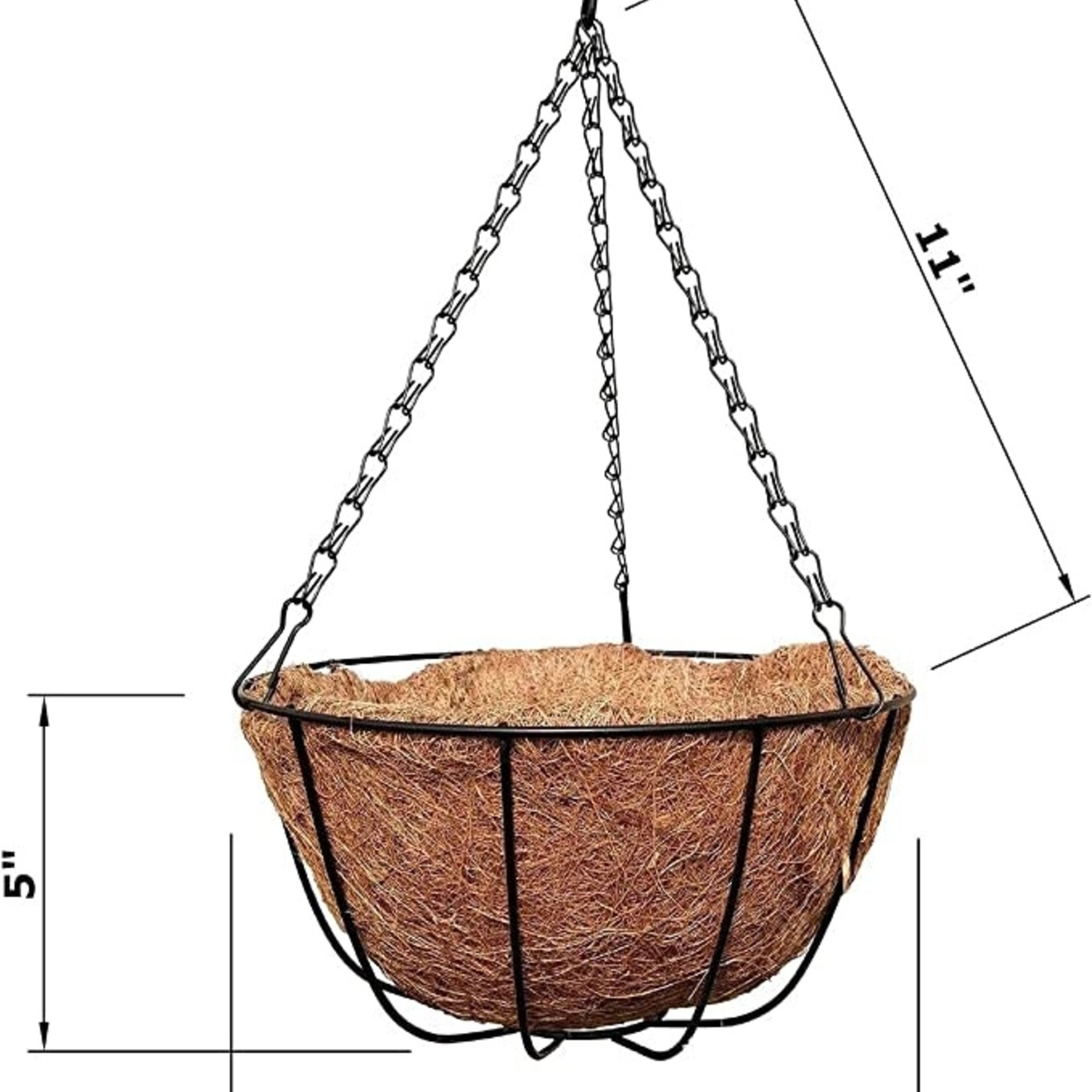 Mtb Supply Inc Garden Hanging Baskets- 10 Inches- Set Of 4