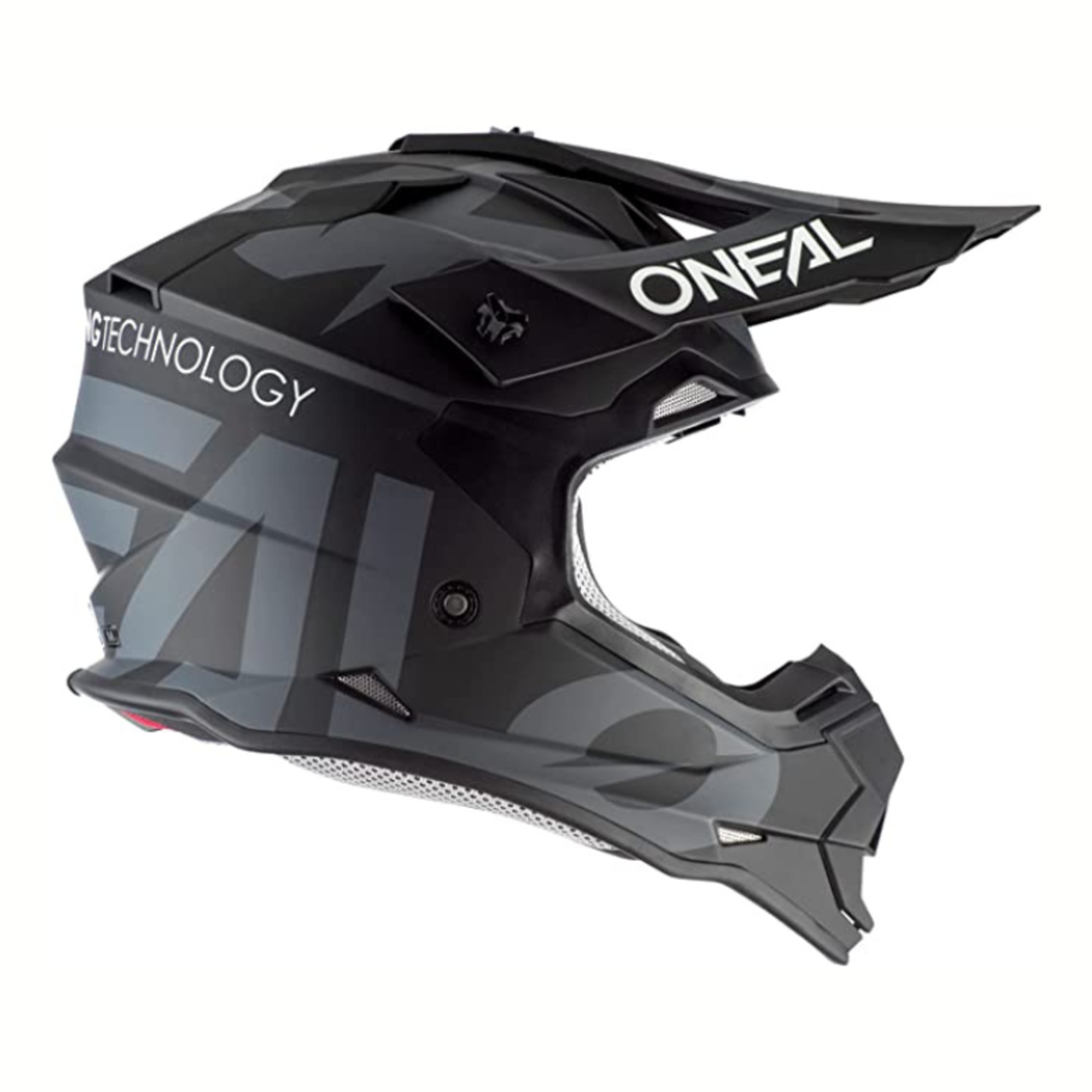 O'Neal Racing Helmet- Adult Large- Black Gray
