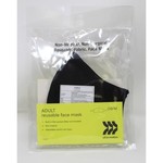 All-in-motion Reusable Fabric Face Mask Black
