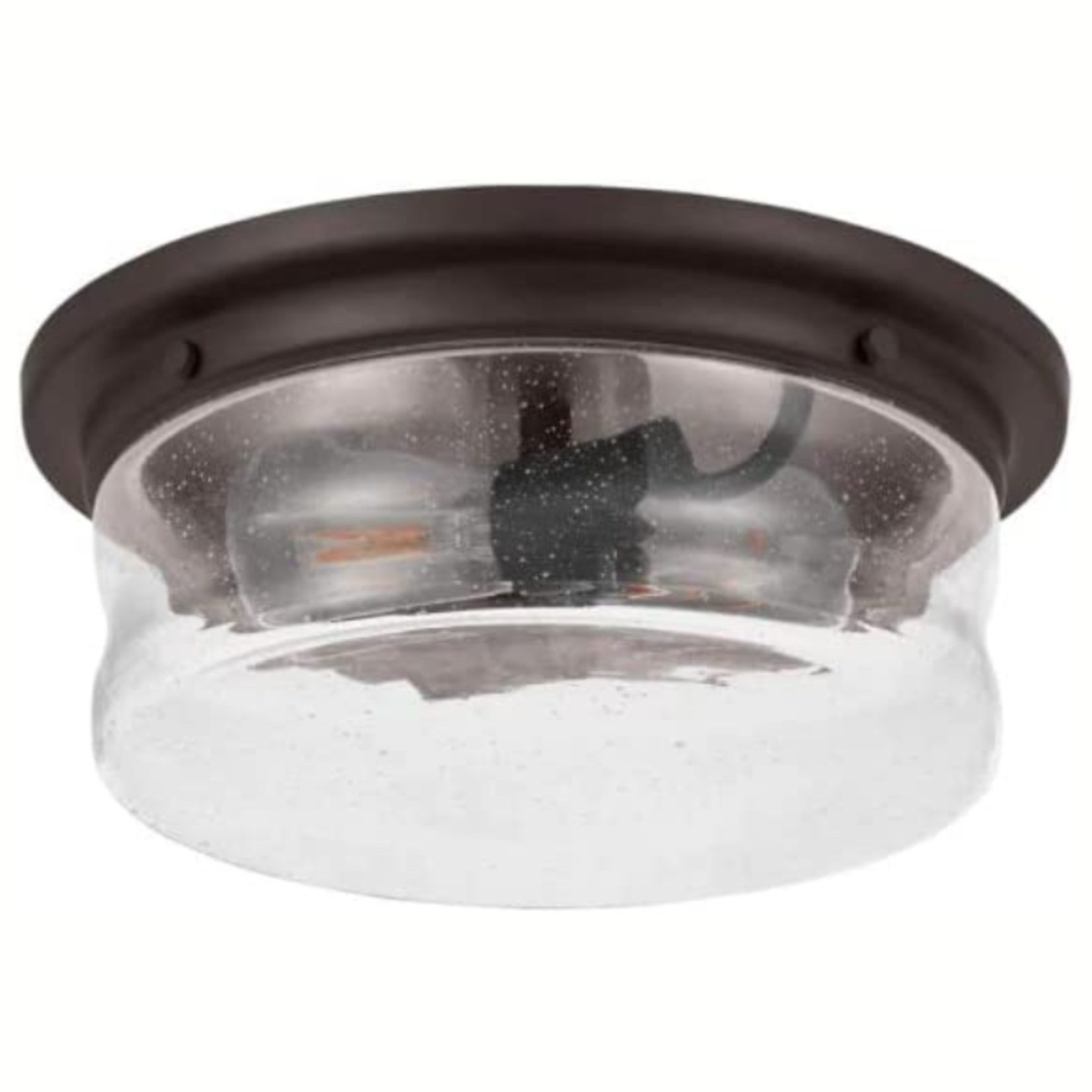 Generic Flush Mount Ceiling Light- 13 Inch Round- Oil Rubbed Bronze