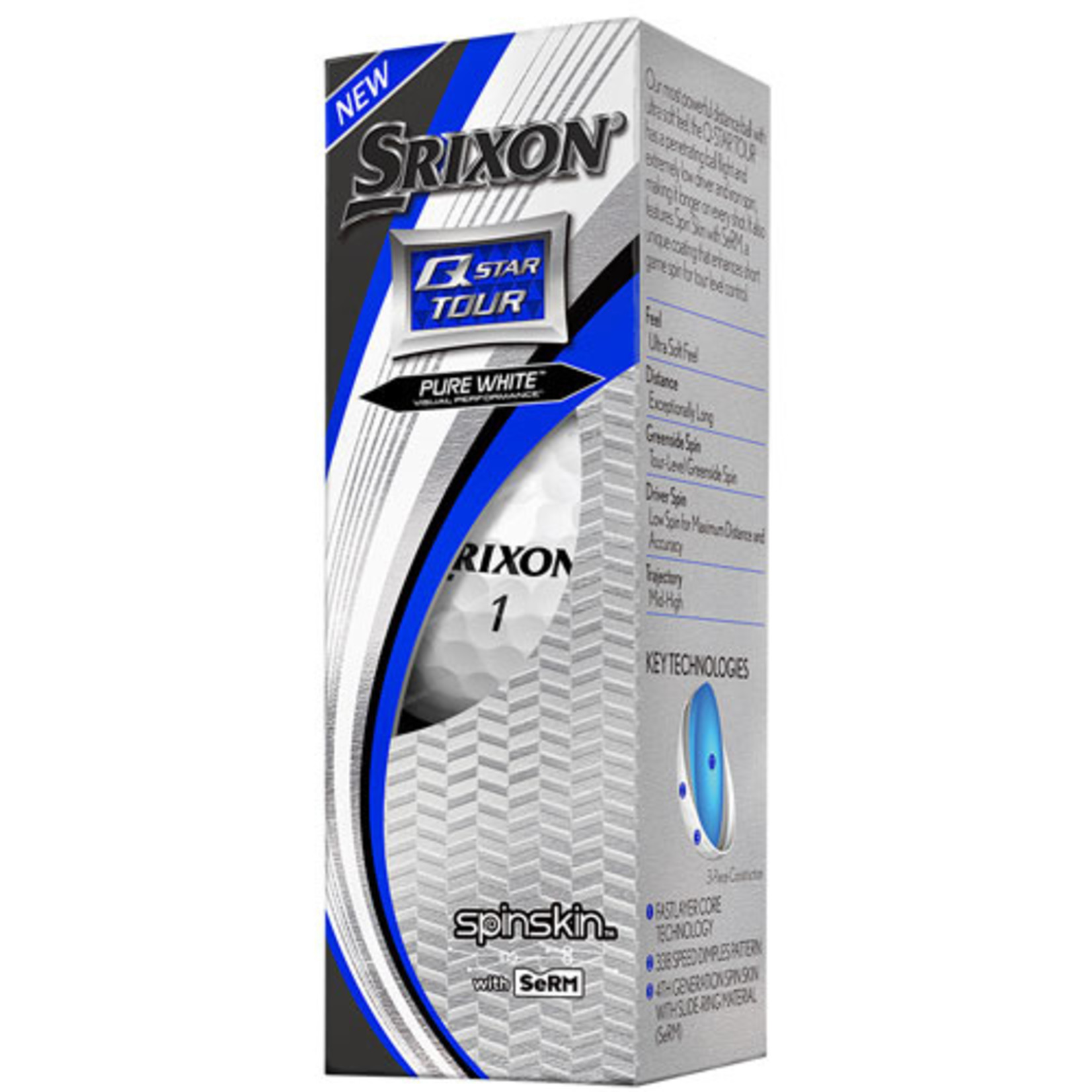 Srixon Q-Star Tour Golf Balls-12 Pack