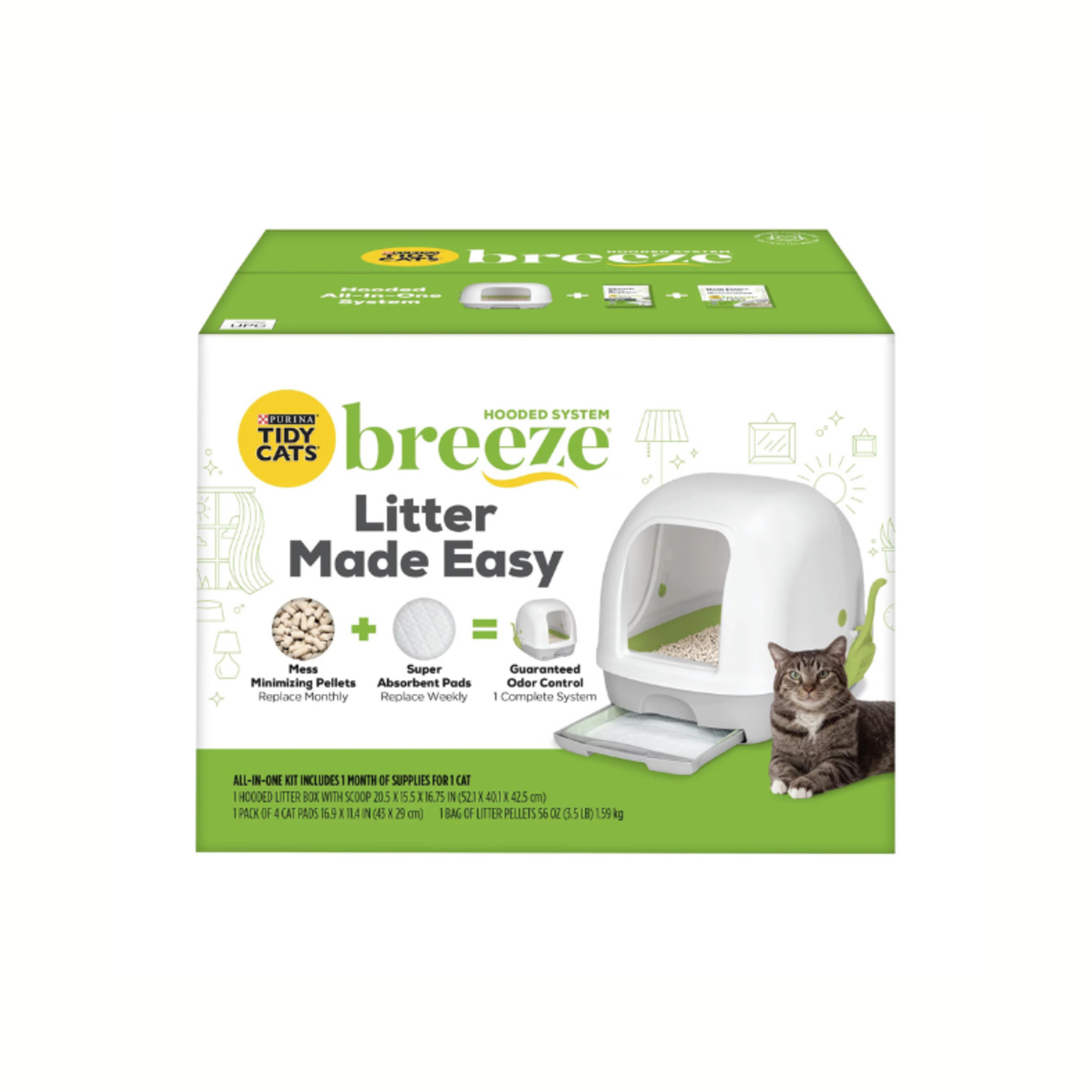Purina Tidy Cats  Breeze Litter Box System Starter Kit