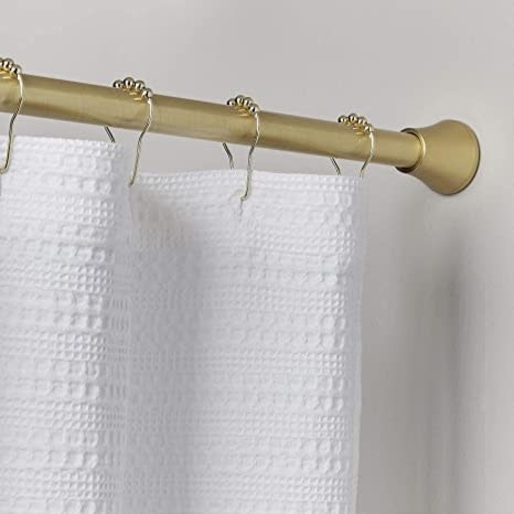 Snug Set Shower Curtain Rod- Gold