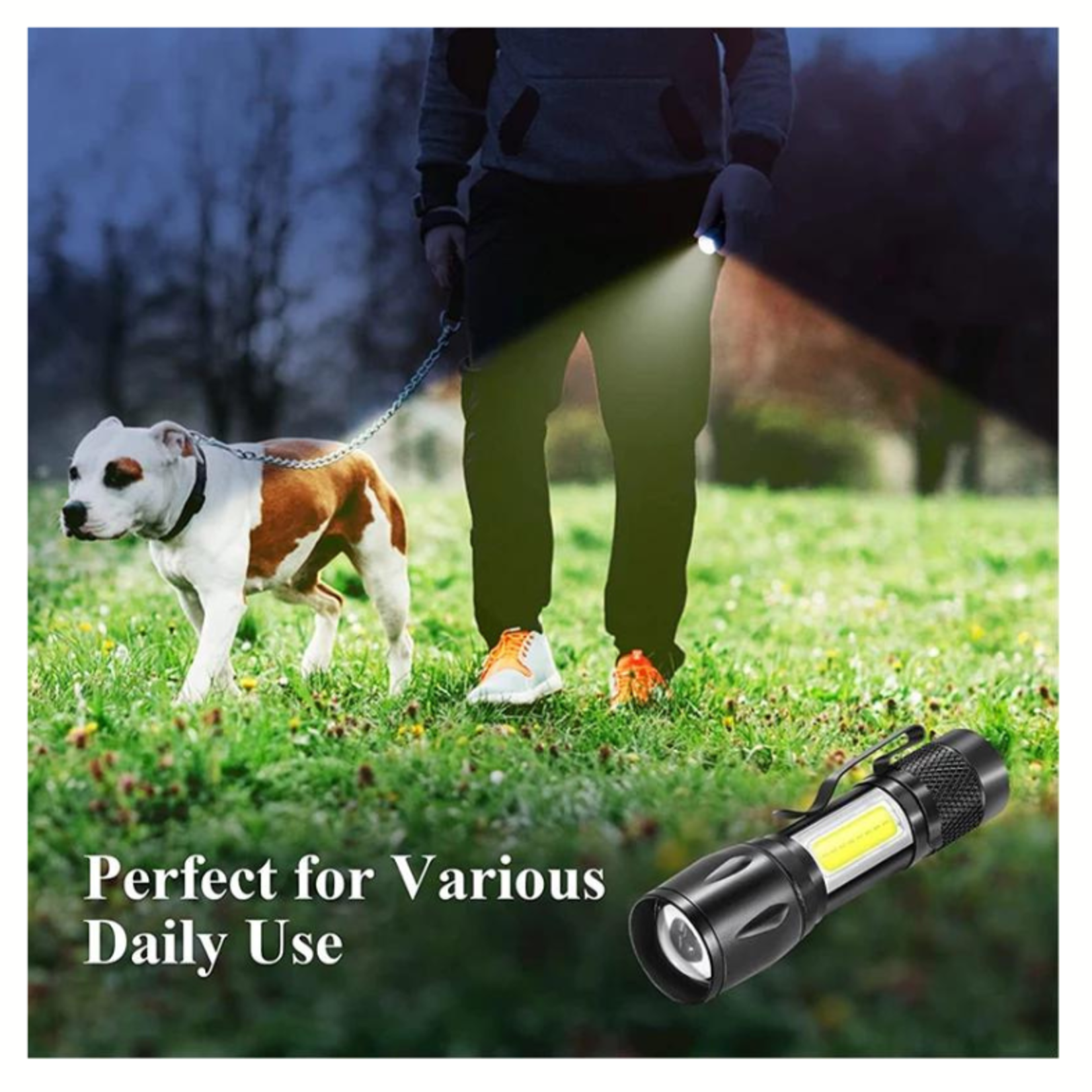 Portable Charging Rechargeable Mini Flashlight