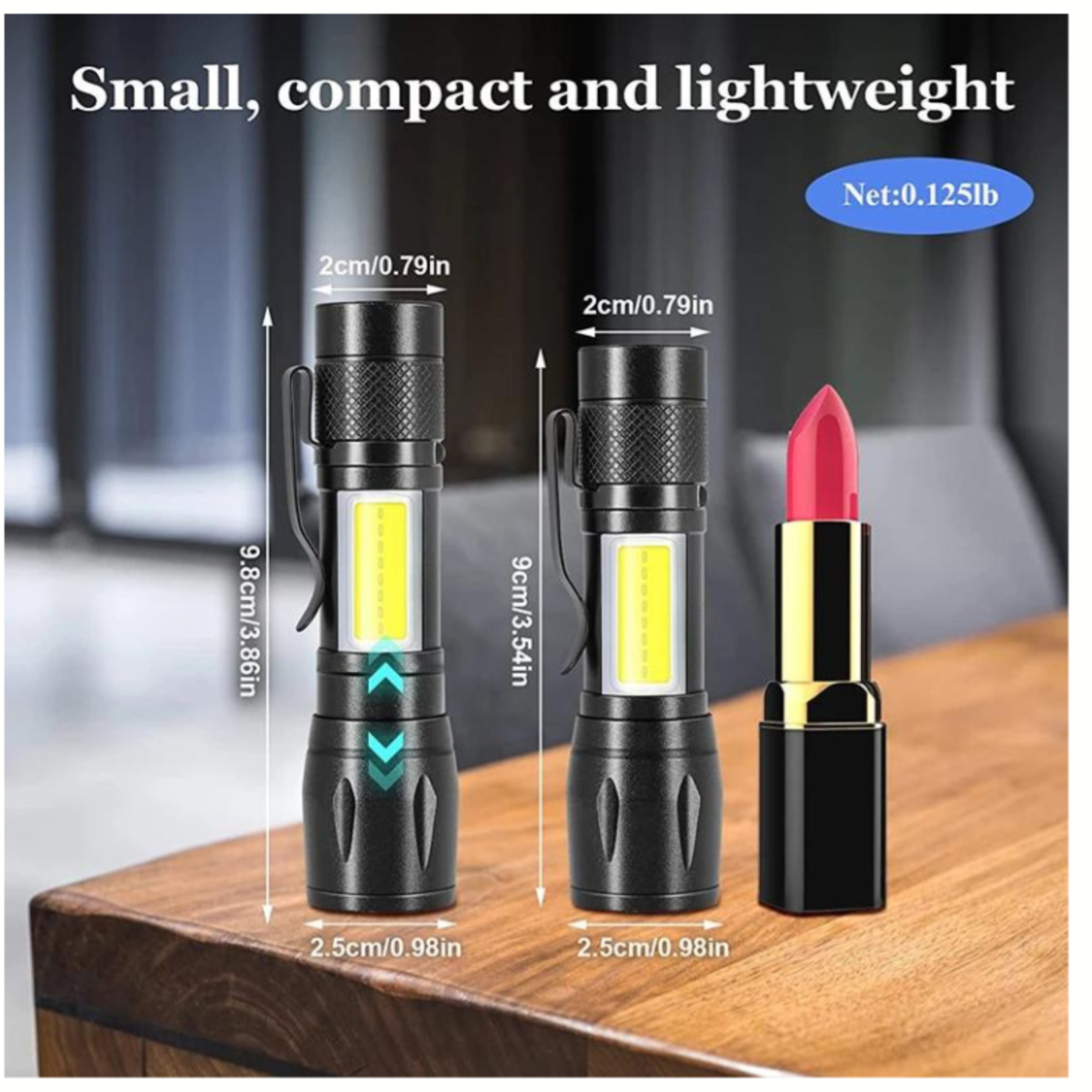 Portable Charging Rechargeable Mini Flashlight