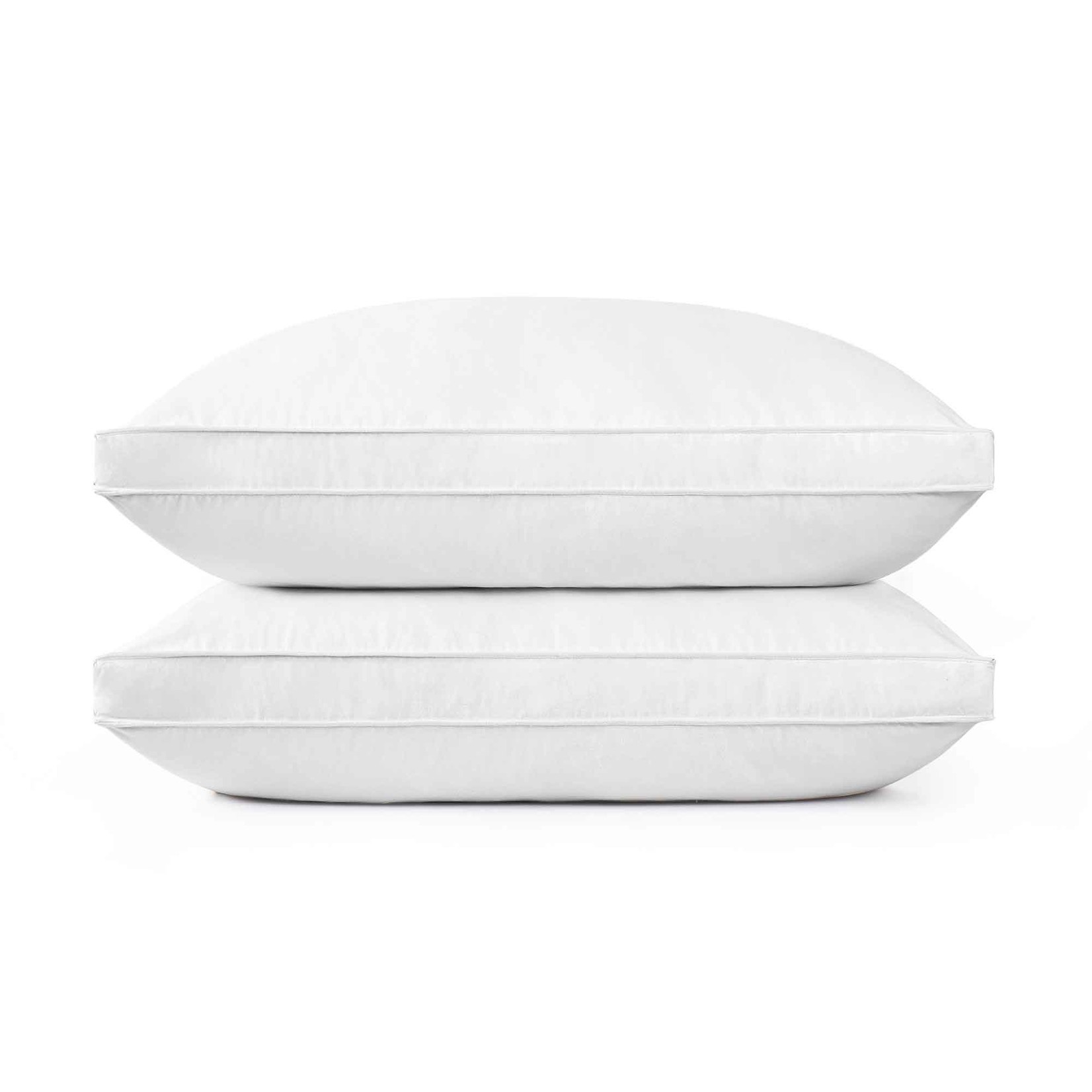 Utopia Bedding Gusseted Pillows- Set Of 2- Queen- White