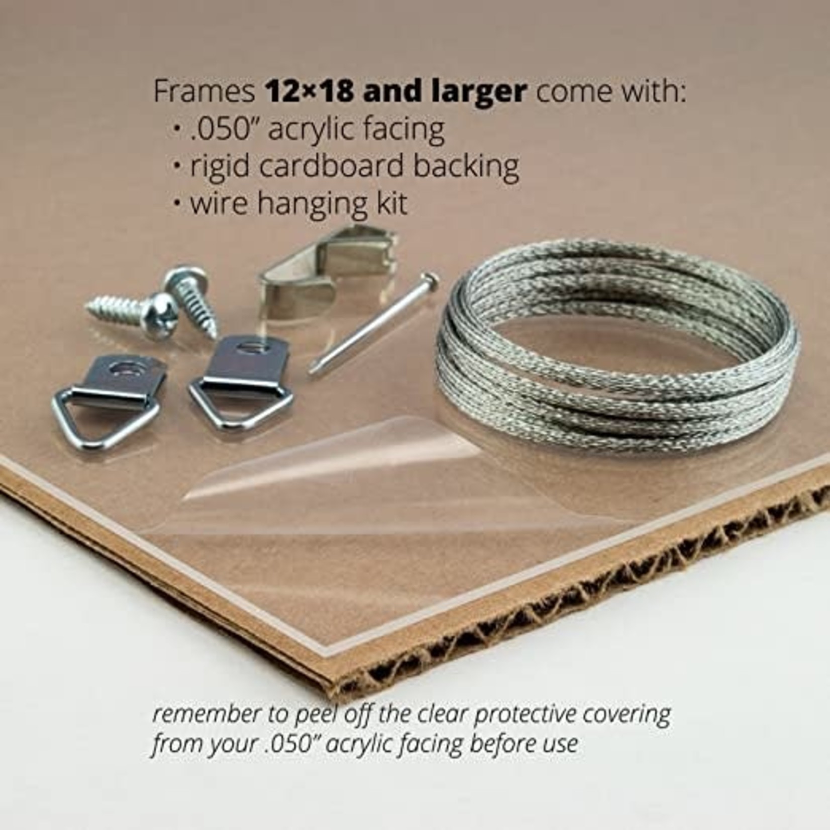 Craig Frame Picture Frame- 16 x 20 Inch-  Gray Barnwood