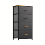 Yitahome 4 Drawer Dresser- Fabric- Gray