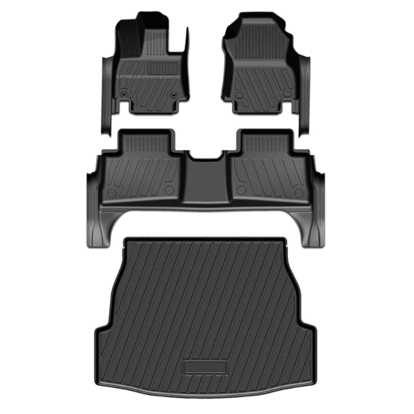 Mix Super  Toyota RAV4 Hybrid- 2019-2023 Floor Mats & Cargo Liner Set