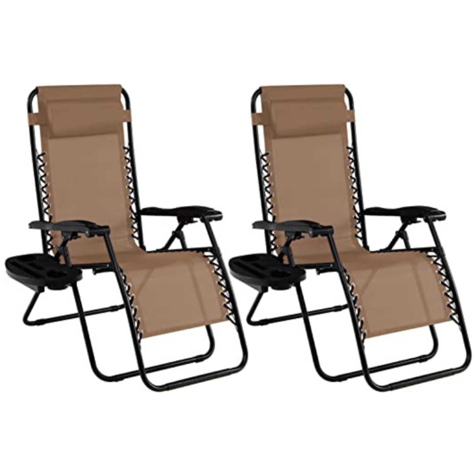Lounge Chair Recliners Set Of 2 Beige Top Notch DFW, LLC