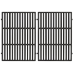 Quili Metal Weber Grill Grates- Set Of 2- Cast Iron