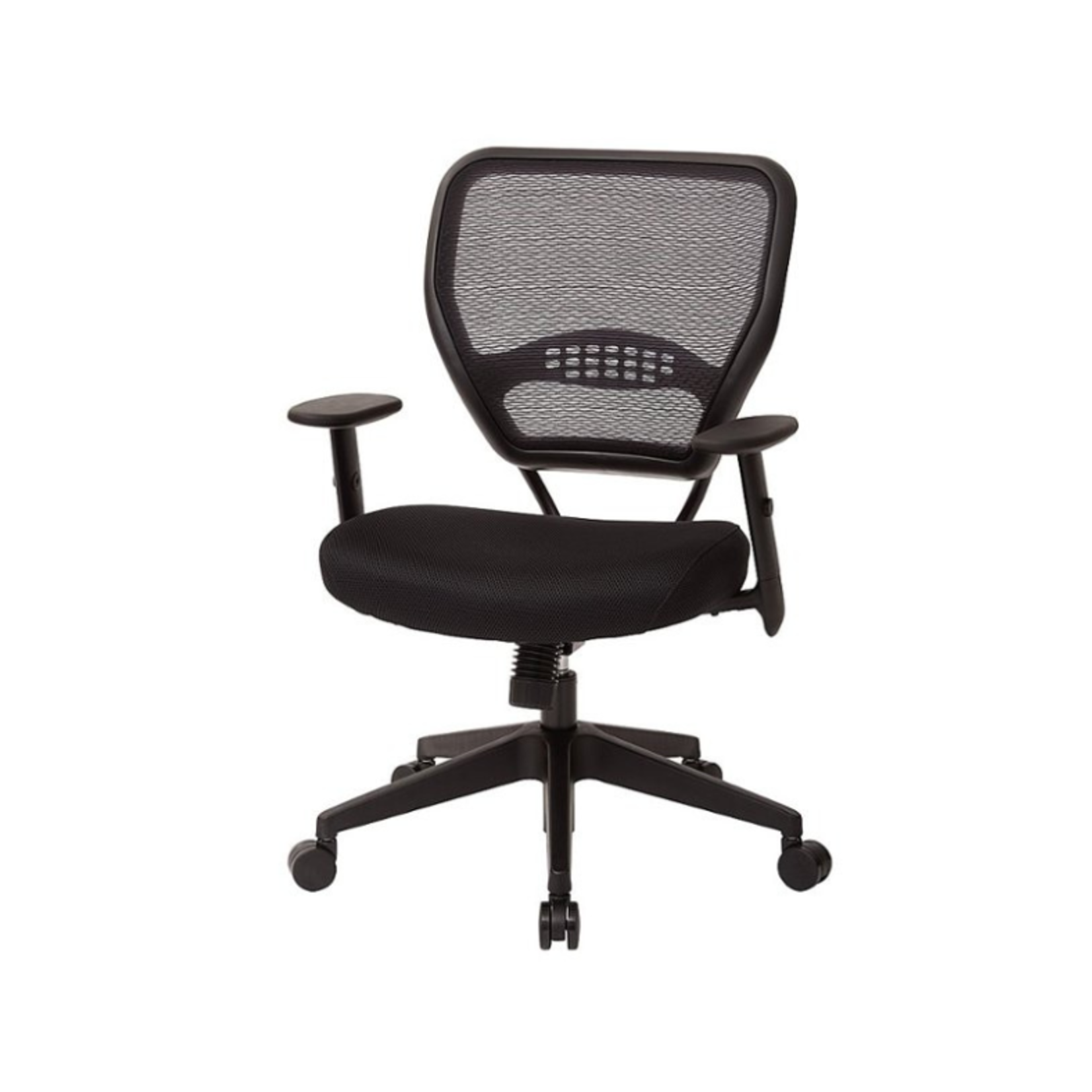 Office Star Office Chair- AirGrid Back- Black