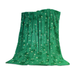 New Home Style Throw Blanket- 50x60 Inch-Lucky Shamrocks