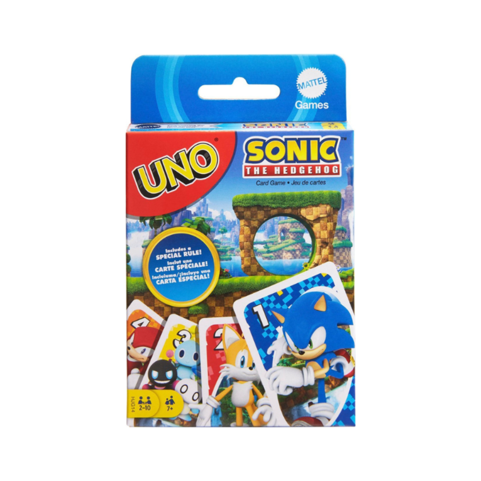 Mattel UNO Sonic the Hedgehog Card Game