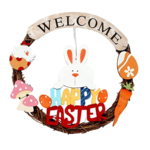 VFFOTO Happy Easter Wreath