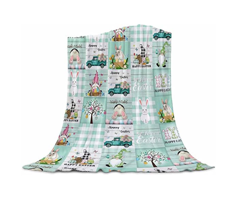 Easter 2025 throw blanket