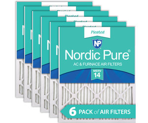 Air Filters 20x20x1 Merv 14 6 Pack Top Notch DFW LLC