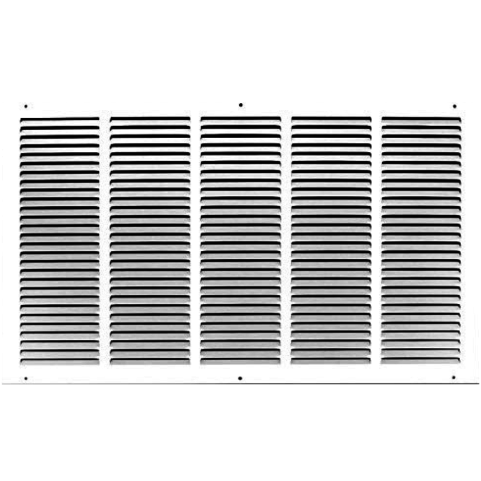 HVAC PREMIUM HVAC Duct Grille- 24WX14H Inch- Steel- White