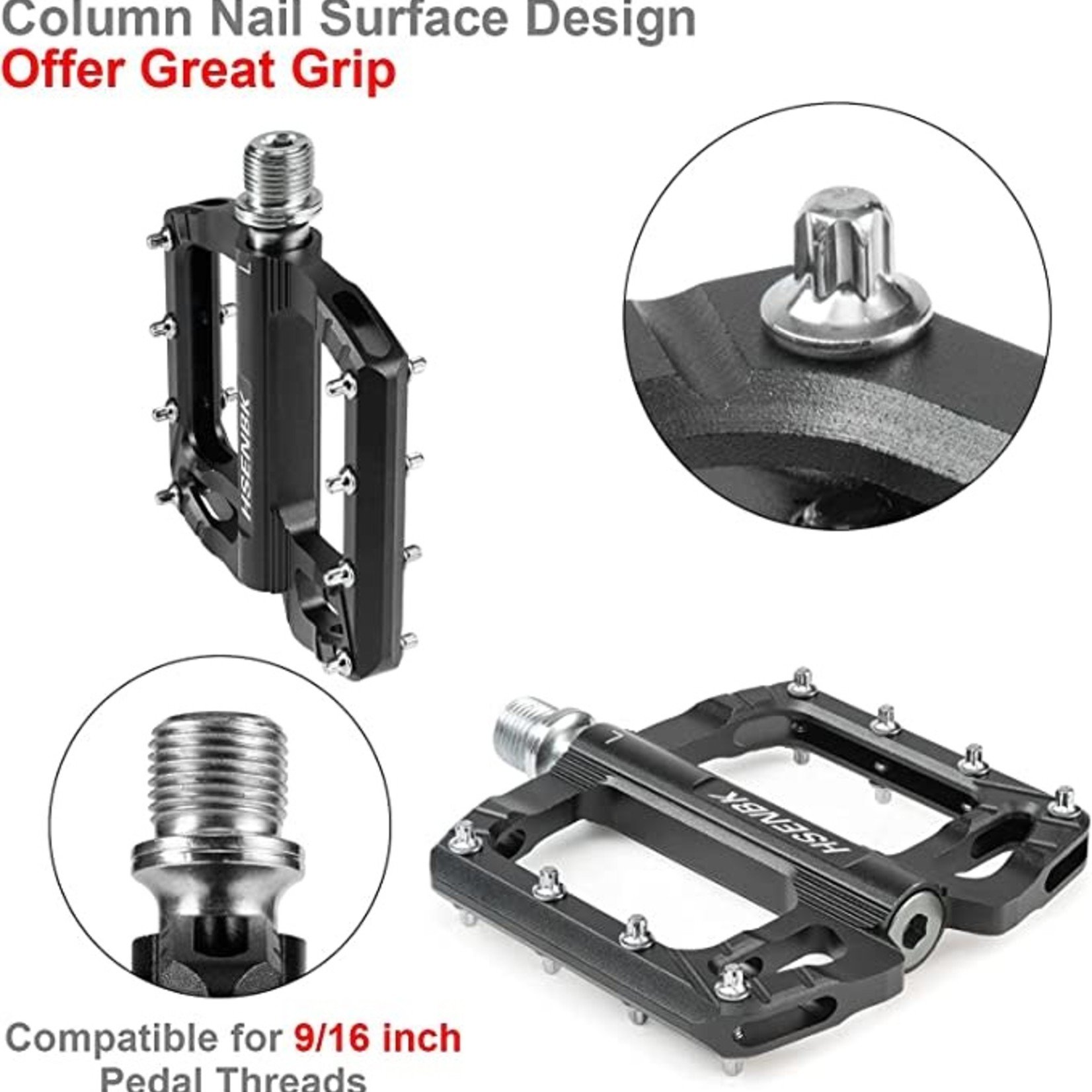 Hsenbk Mountain Bike Pedal Set