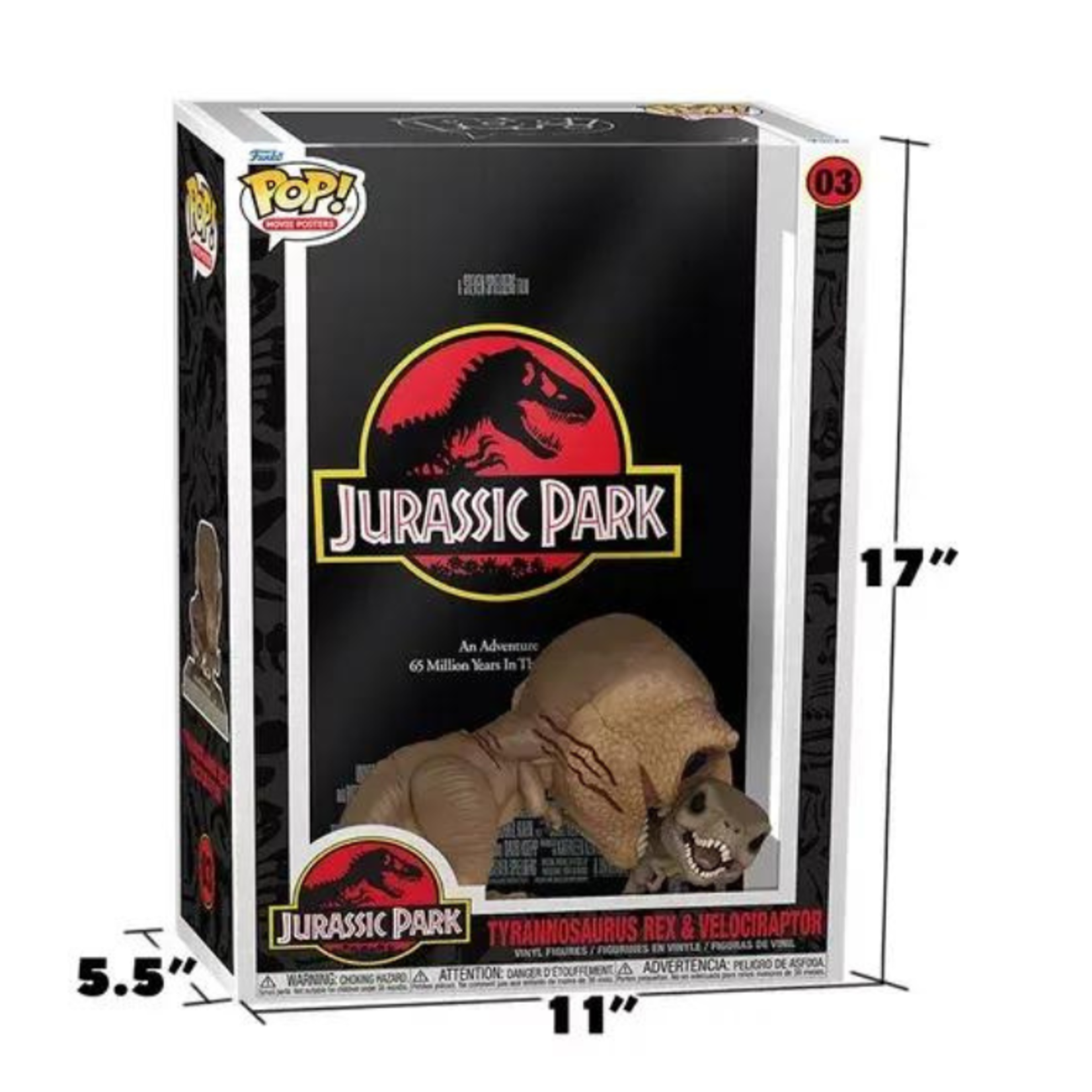 Funko Funko Pop! Jurassic Park Tyrannosaurus Rex 6-Inch Pop!  #03