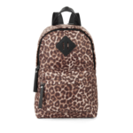 No Boundaries Tan Leopard Mini Dome Backpack
