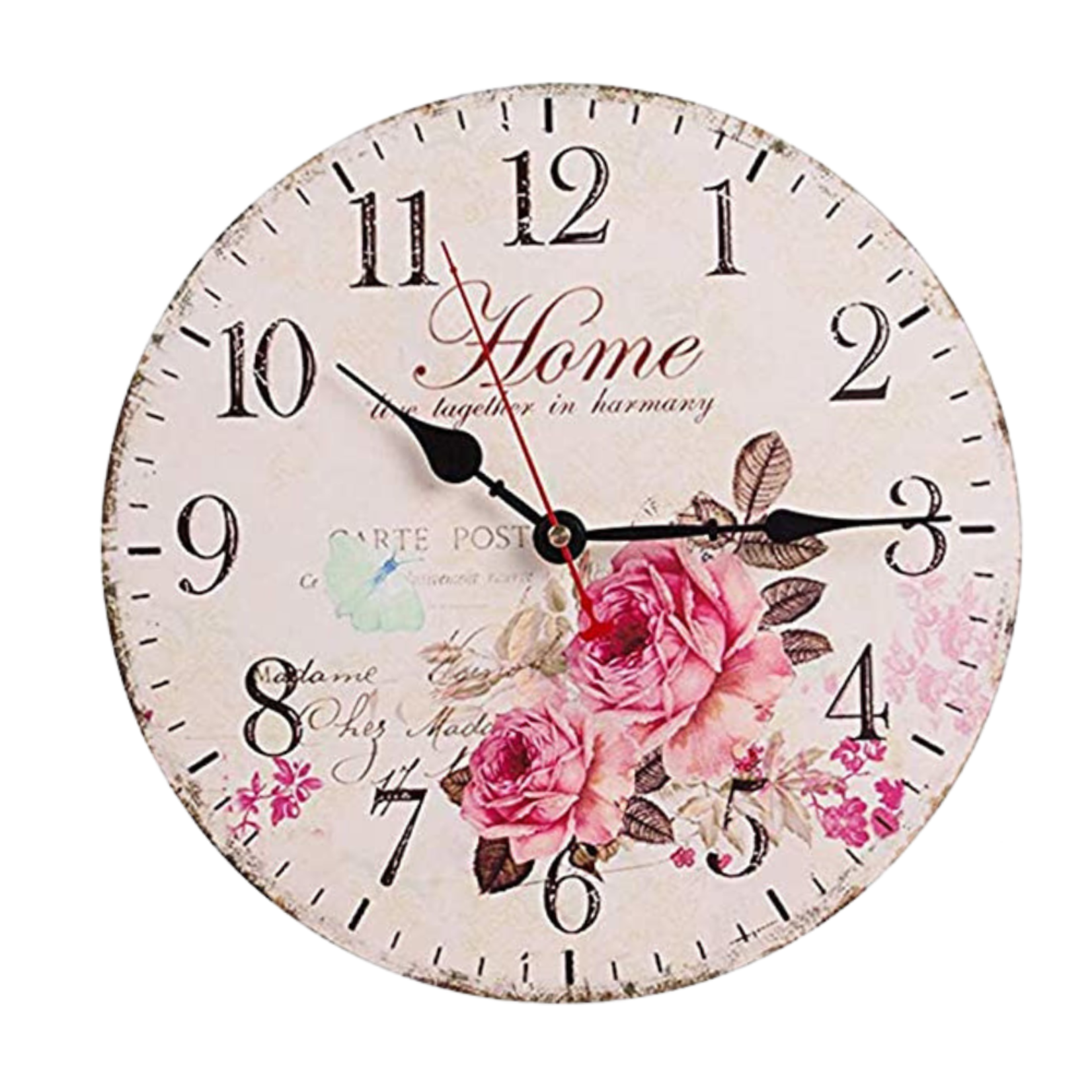 Ywengouy European Country Style Wall Clock