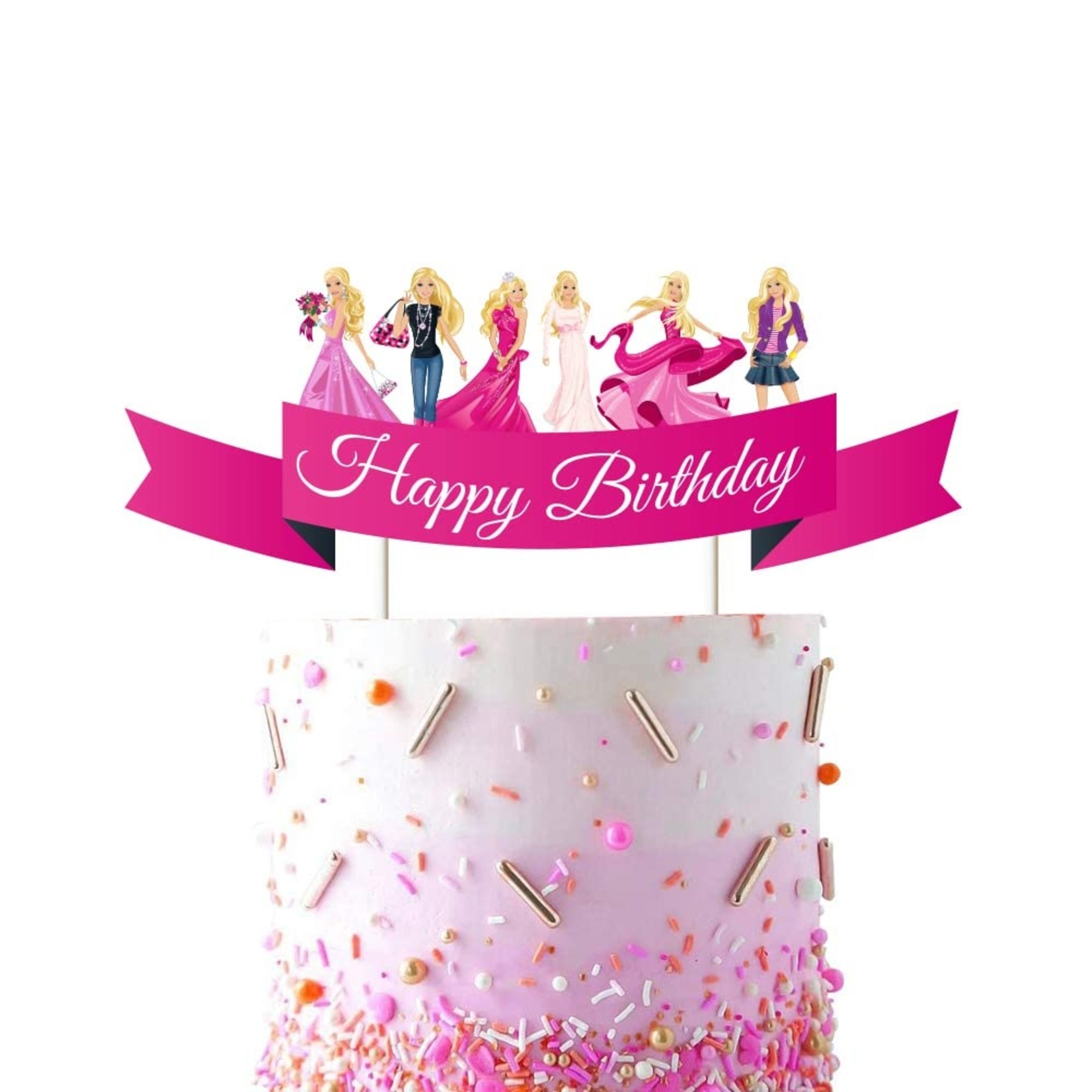 Galyuol Barbie Birthday Party Supplies Pack