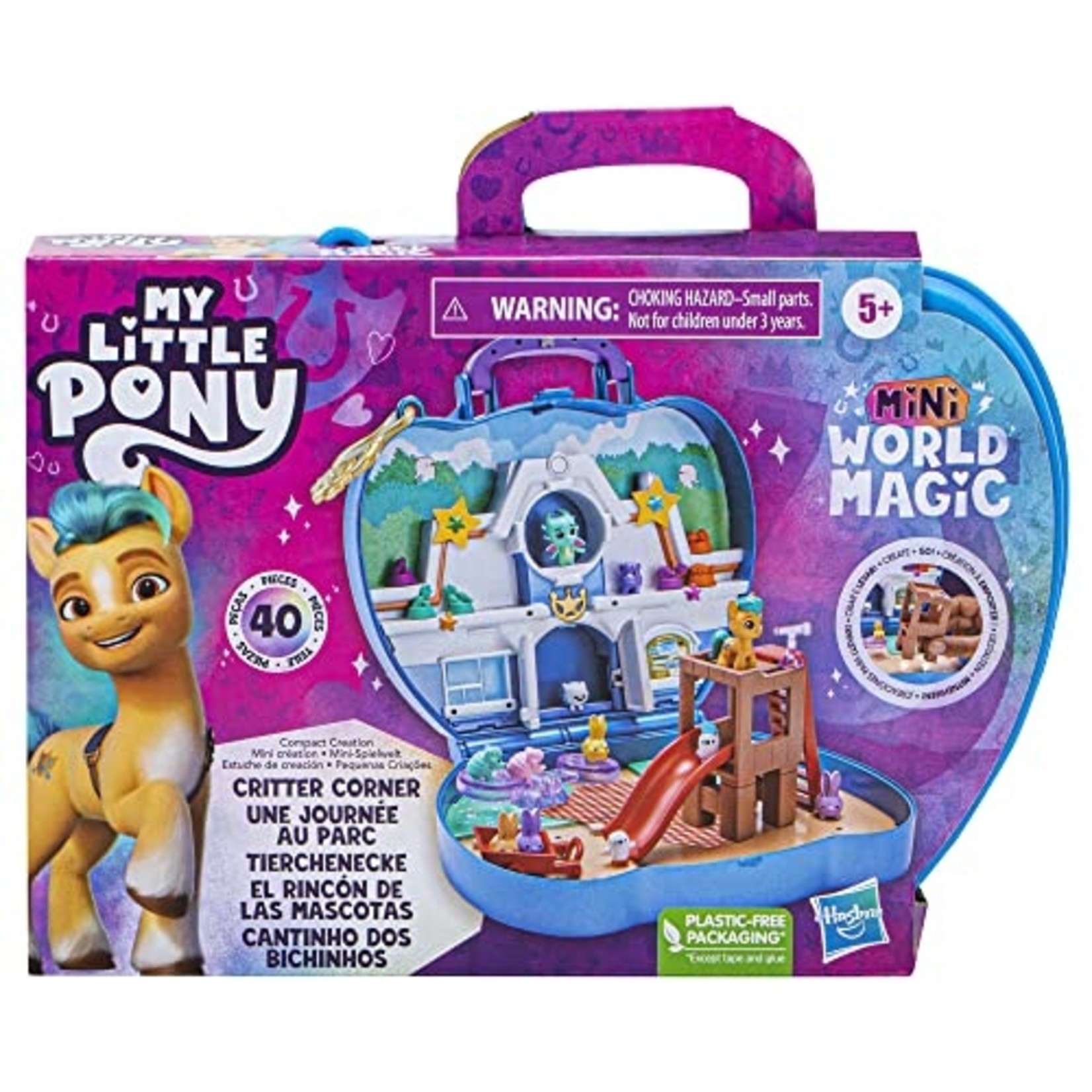 Hasbro My Little Pony Mini World Magic- Critter Corner Playset
