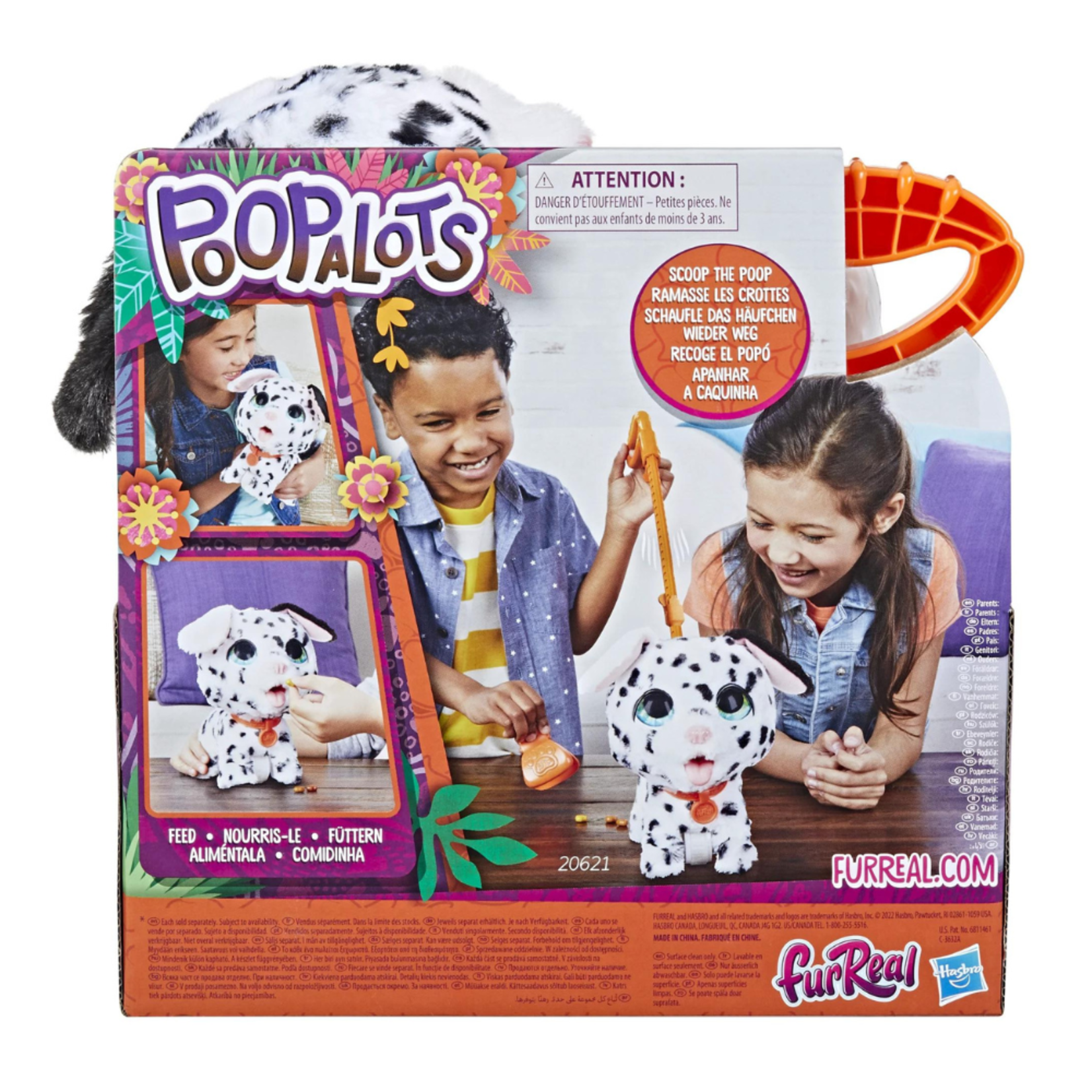 Hasbro FurReal Poopalots- Dalmation