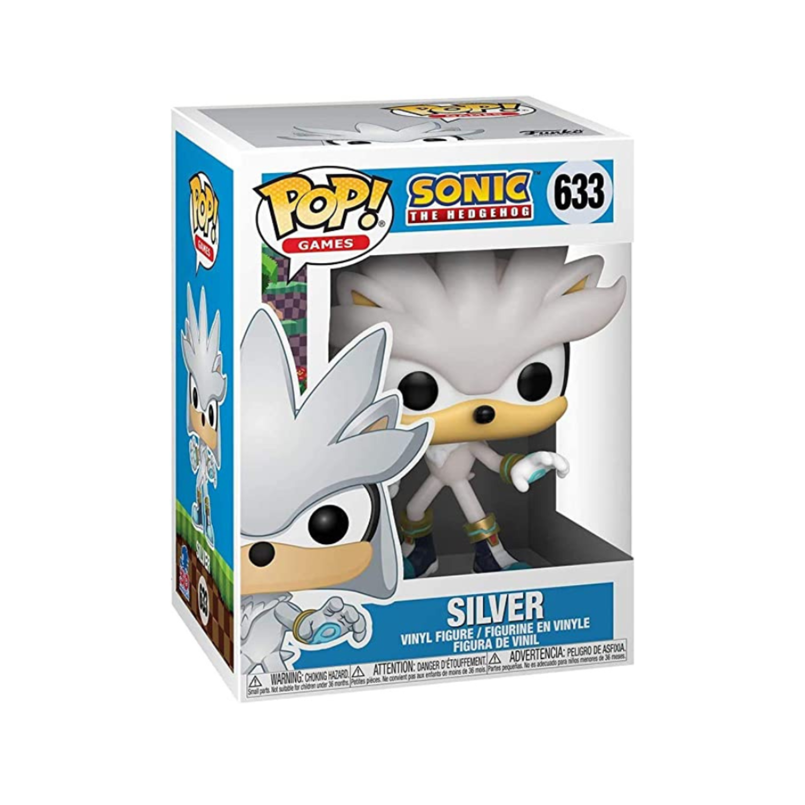 Funko Funko POP! Games: Sonic the Hedgehog 30th Anniversary Silver Pop! #633