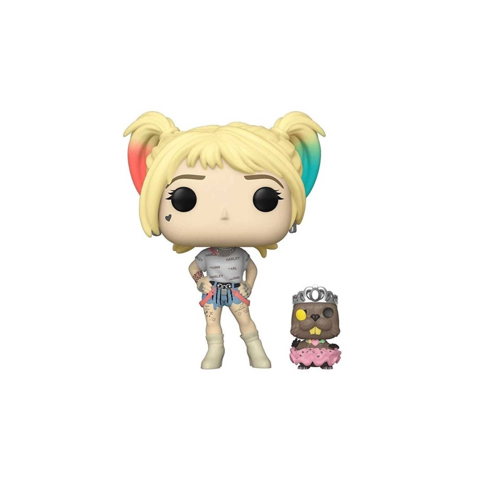 Funko Funko Pop! Heroes: Birds of Prey Harley Quinn with Beaver Pop! # 308