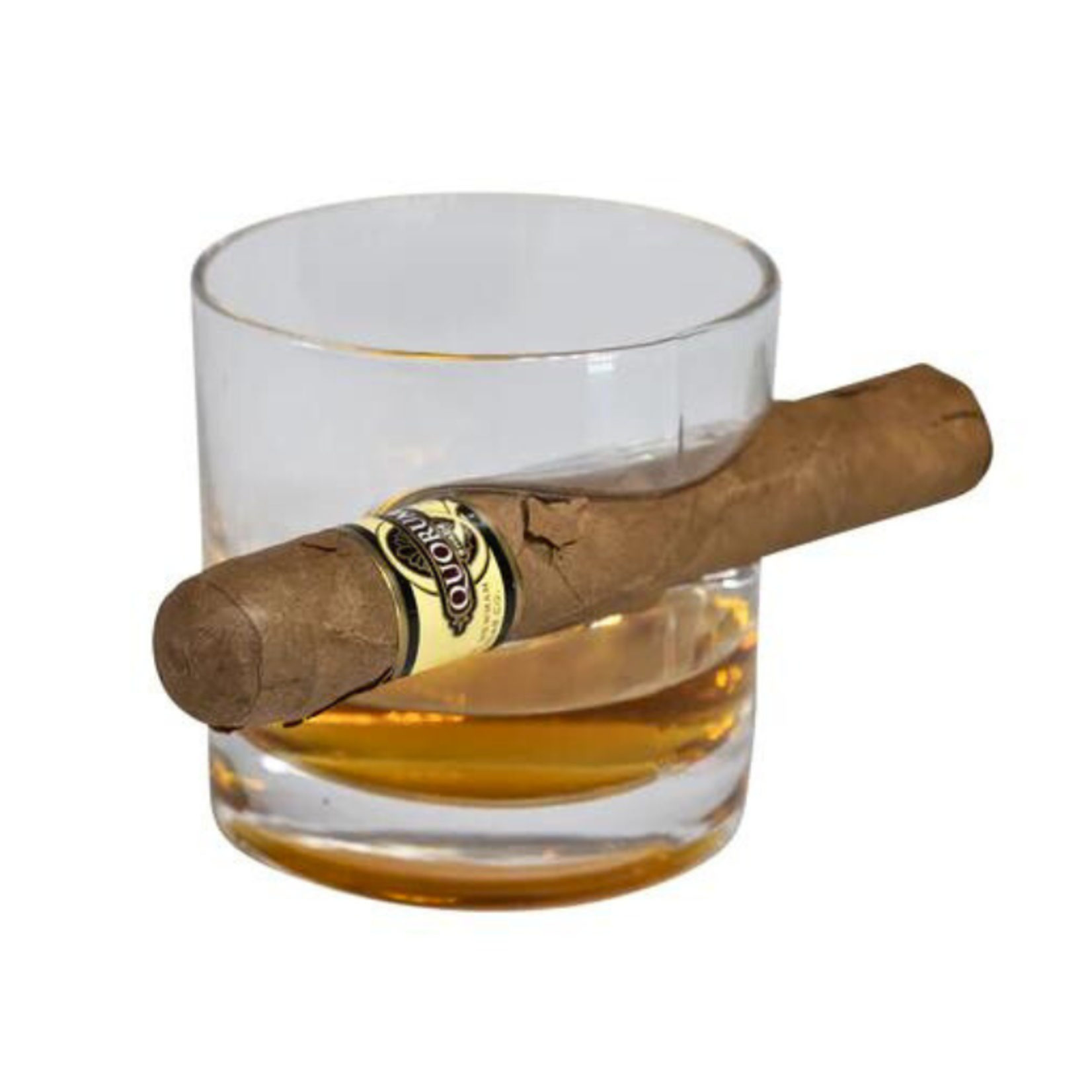 Mad Man Cigar Whiskey Glass