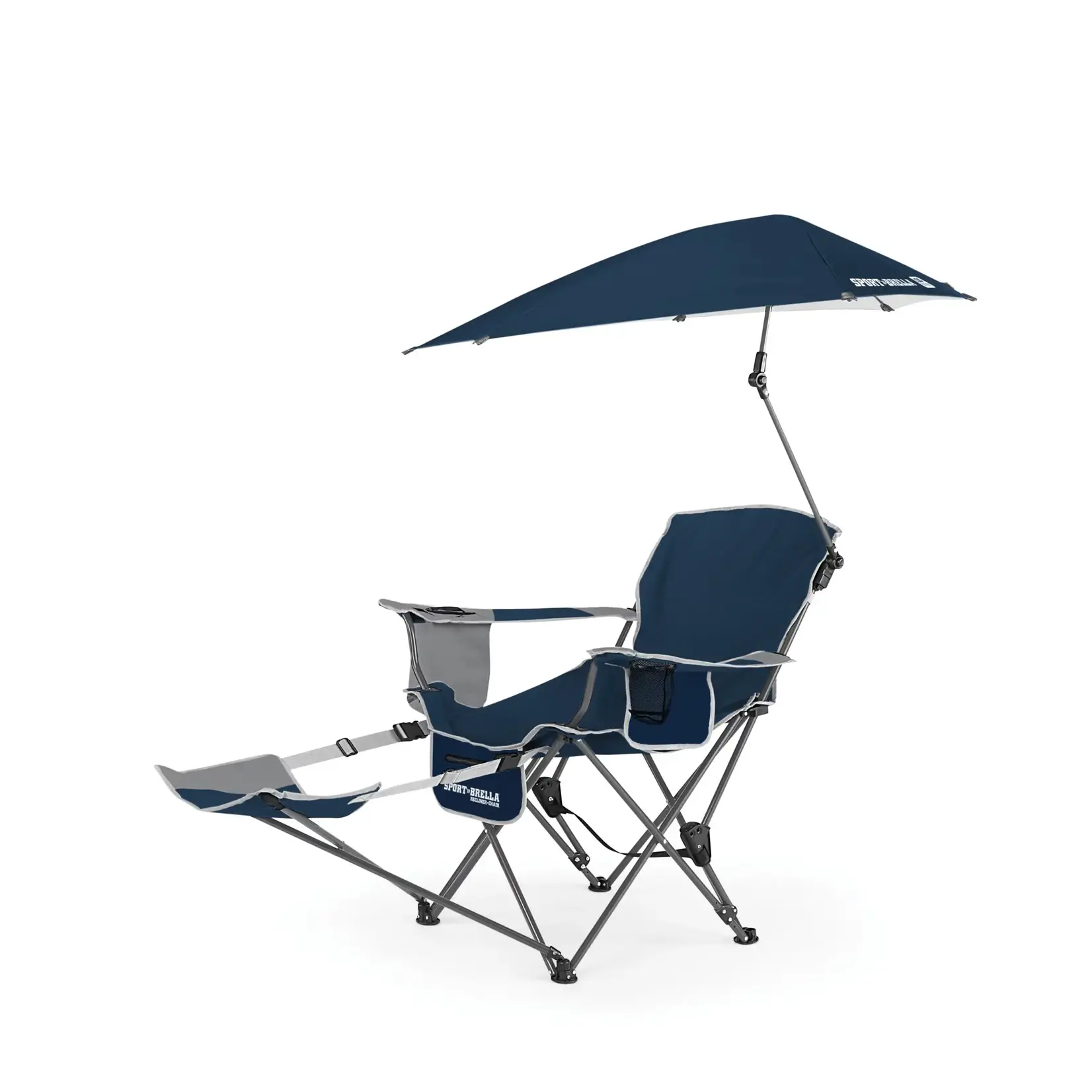 Sportbrella Reclining Sport Chair - Blue