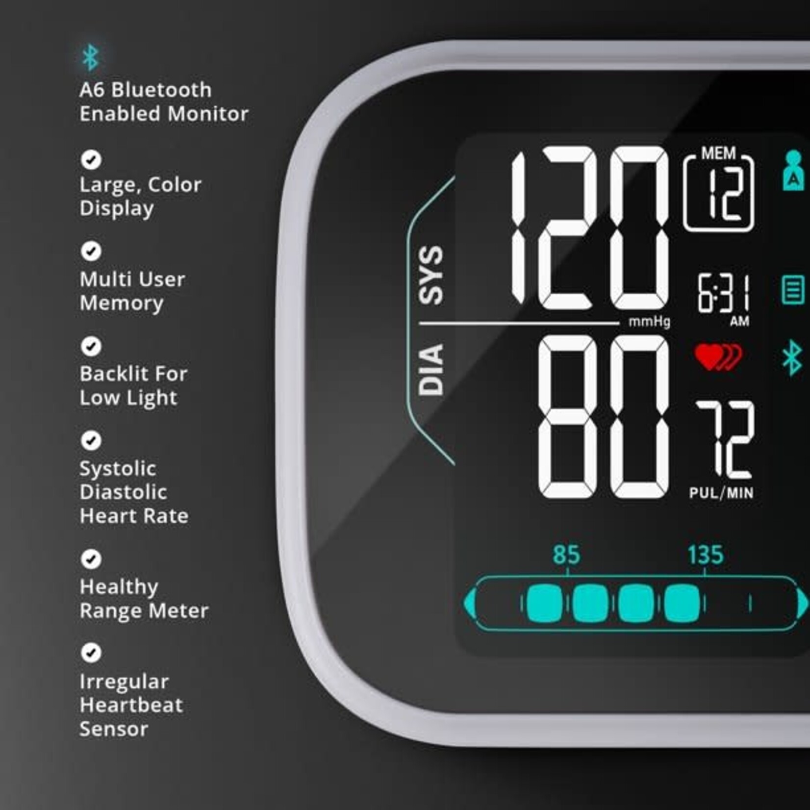 Greater Goods Blood Pressure Monitor