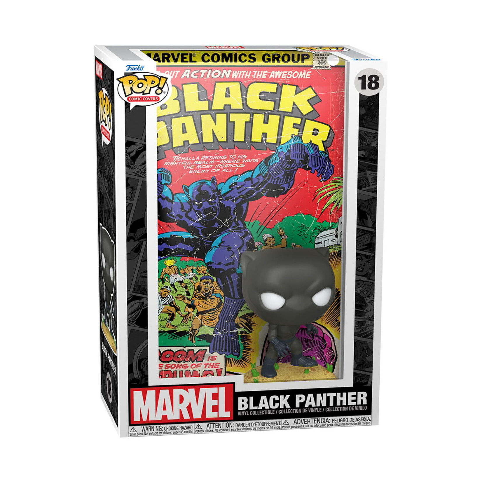 Funko Funko Pop! Comic Cover: Marvel - Black Panther #18