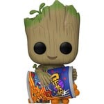 Funko Funko Pop! Marvel: I Am Groot, Groot with Cheese Puffs #1196