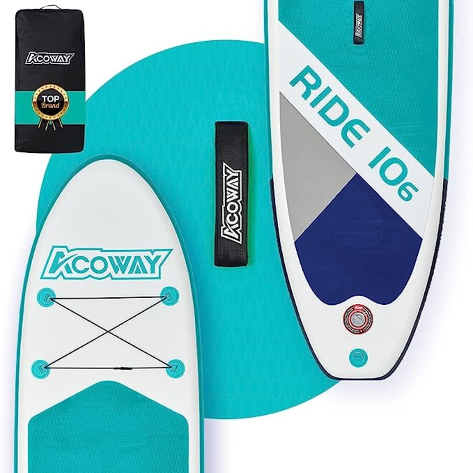 Acoway Inflatable Stand Up Paddle Board, 10'6" ×32" × 6"