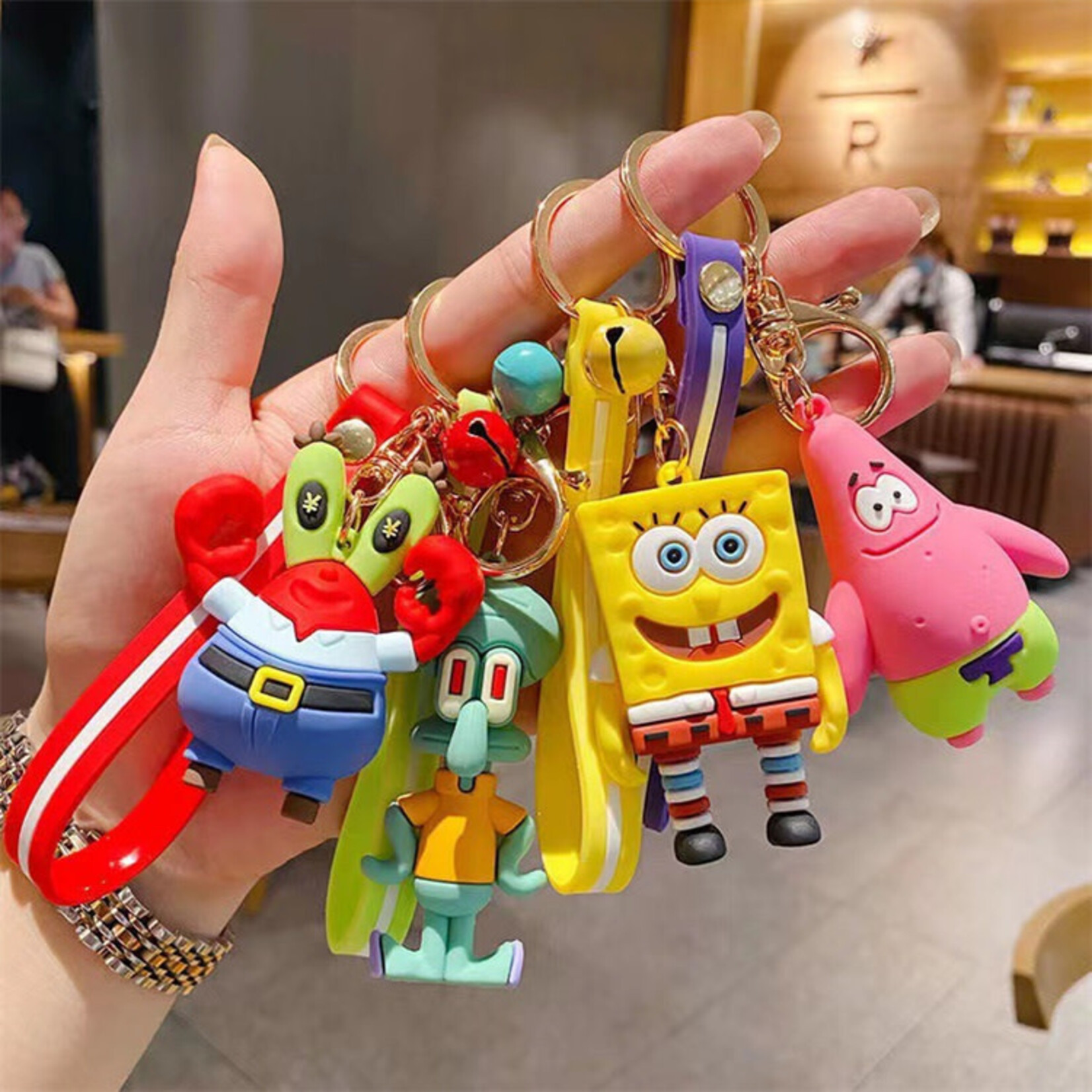 Generic SpongeBob SquarePants Keychains