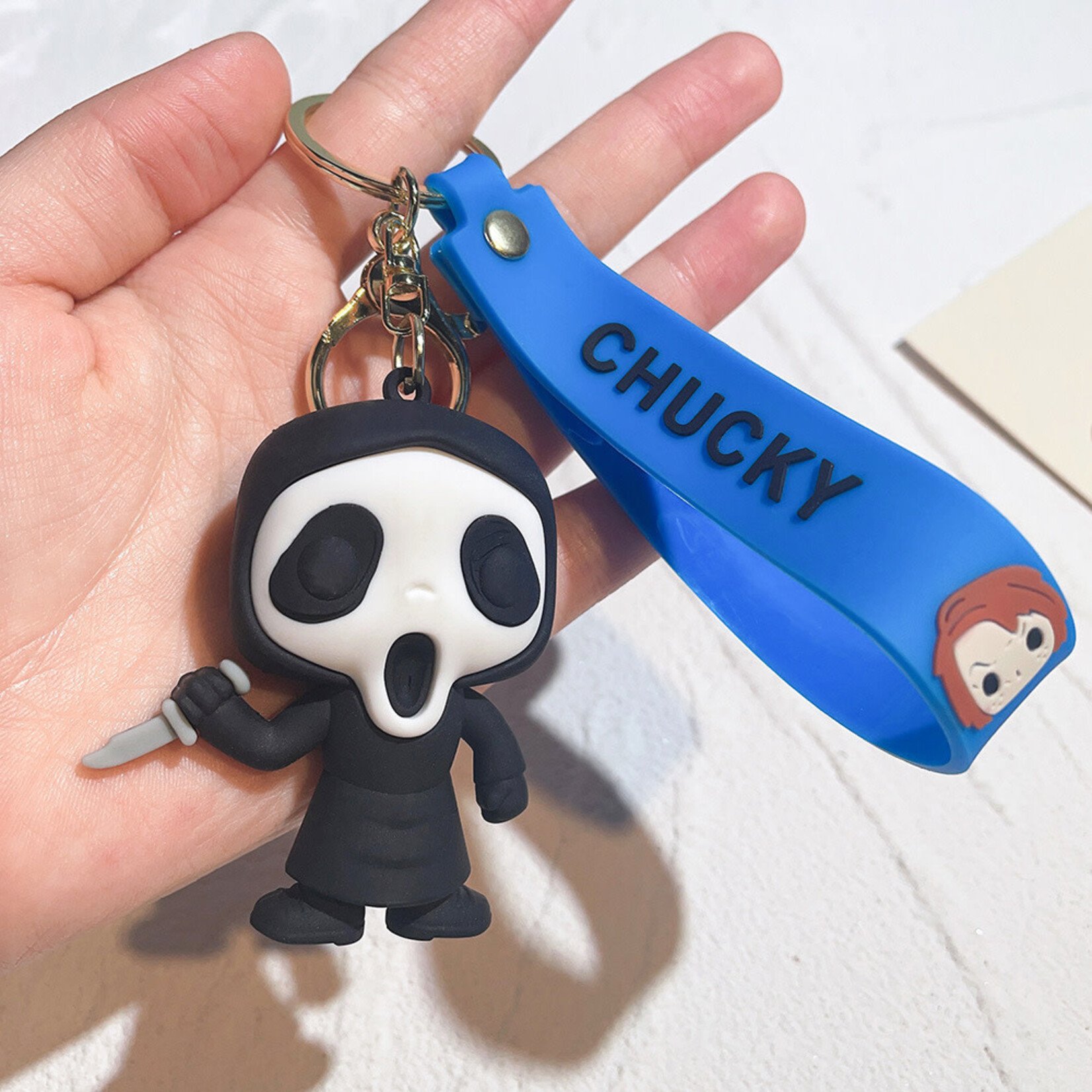 Ghostface Plush Keychain Scream 